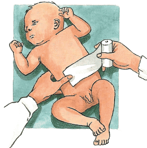 Babypflege von Kopf bis Fuß, Körperkontakt gibt Geborgenheit