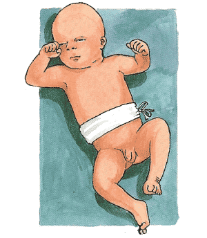Babypflege von Kopf bis Fuß, Körperkontakt gibt Geborgenheit